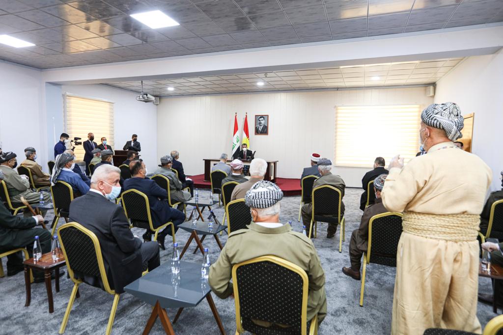 Mesrûr Baraznî li Zaxo: Her tiştek di şîyana me de hebe dê bikin bo xizmetkirina evê deverê